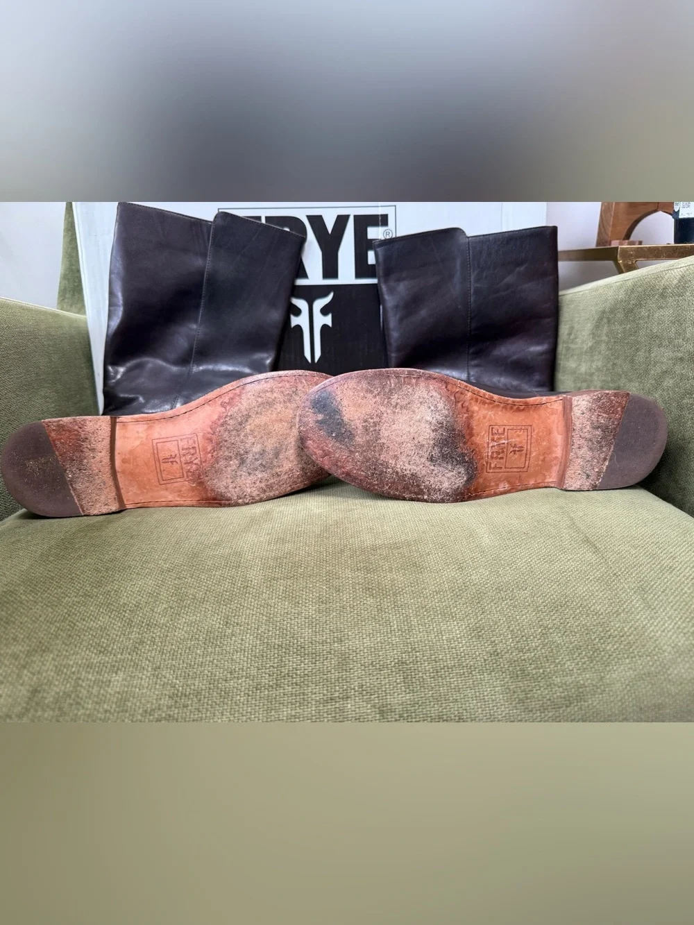 Frye tall leather